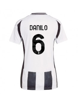 Juventus Danilo Luiz #6 Replika Hemmakläder Dam 2024-25 Kortärmad